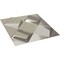 Ekena Millwork 19 5/8in. W x 19 5/8in. H Bradley EnduraWall Decorative 3D Wall Panel Covers 2.67 Sq. Ft. WP20X20BYBCR - alternate 5